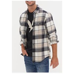 American Eagle Men’s L Super Soft Plaid Flannel Shirt NWT